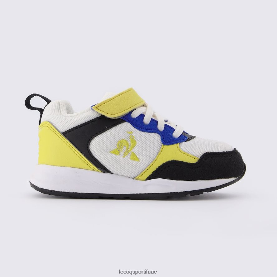 أبيض أطفال حذاء LCS R500 بيبي سبورت باللون الأبيض Le Coq Sportif أحذية 2684VH672