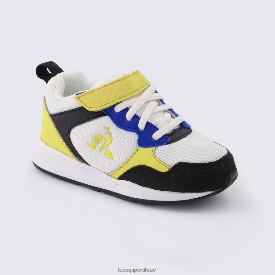 أبيض أطفال حذاء LCS R500 بيبي سبورت باللون الأبيض Le Coq Sportif أحذية 2684VH672