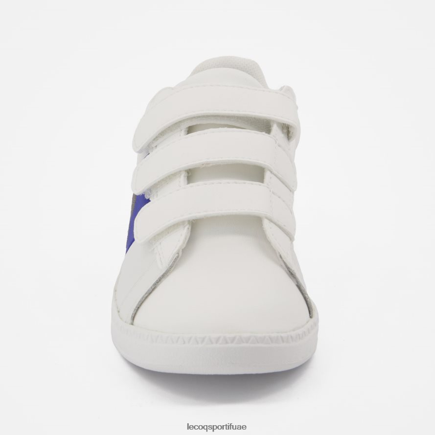 أبيض أطفال حذاء كورت كلاسيكي أبيض Le Coq Sportif أحذية 2684VH420