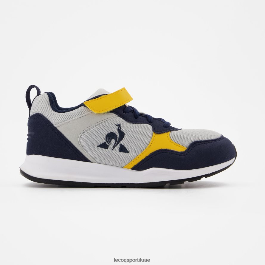 رمادي أطفال حذاء R500 رياضي باللون الرمادي Le Coq Sportif أحذية 2684VH423