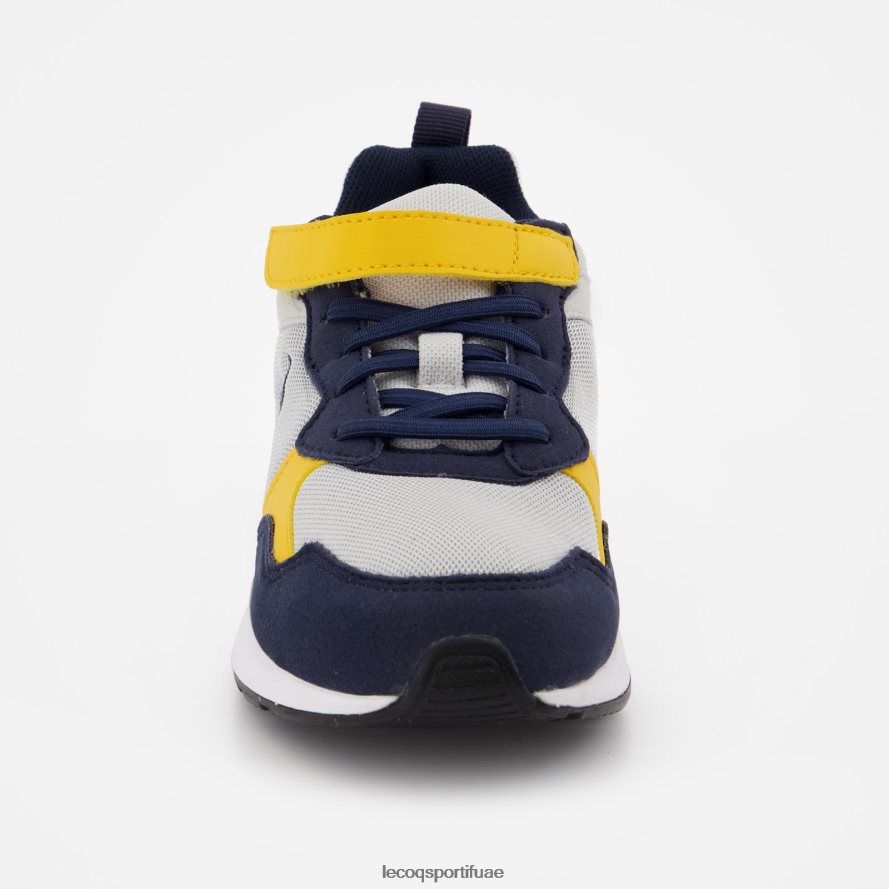 رمادي أطفال حذاء R500 رياضي باللون الرمادي Le Coq Sportif أحذية 2684VH423