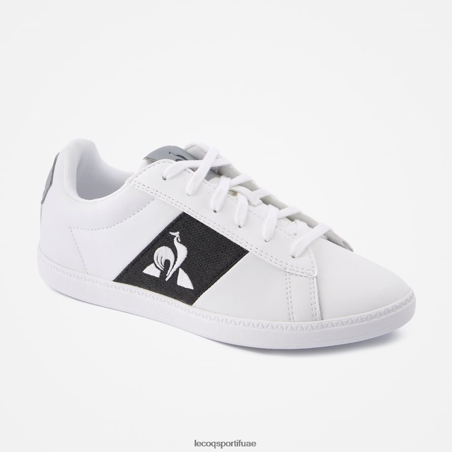 أبيض أطفال حذاء كورت كلاسيك جونيور 2 لون أبيض Le Coq Sportif أحذية 2684VH687