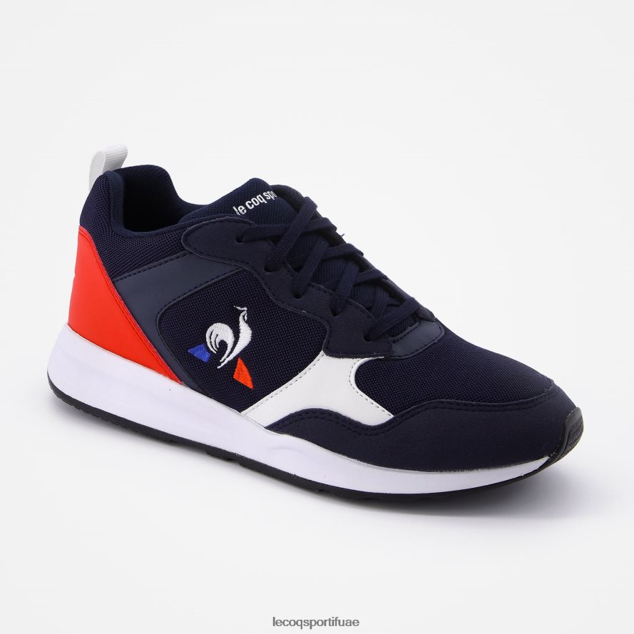 أزرق أطفال حذاء LCS R500 جونيور باللون الأزرق Le Coq Sportif أحذية 2684VH676