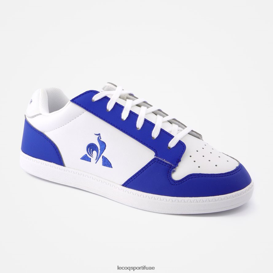أبيض أطفال حذاء بريك بوينت جونيور سبورت باللون الأبيض Le Coq Sportif أحذية 2684VH685