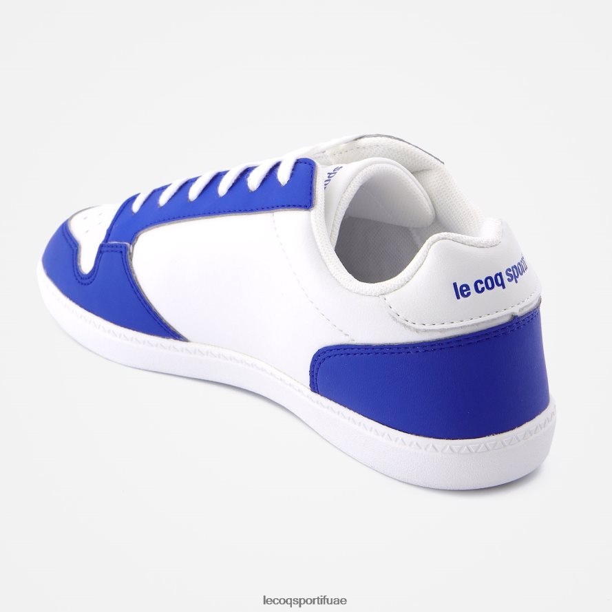 أبيض أطفال حذاء بريك بوينت جونيور سبورت باللون الأبيض Le Coq Sportif أحذية 2684VH685