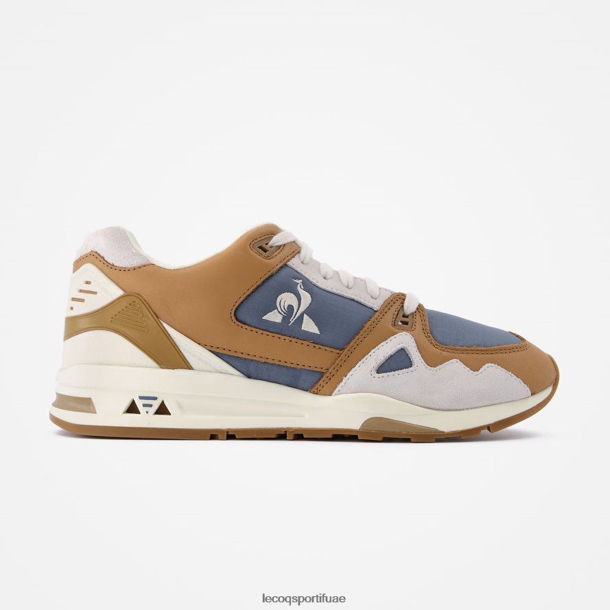 بني رجال حذاء LCS R1000 ريبستوب بني Le Coq Sportif أحذية 2684VH530