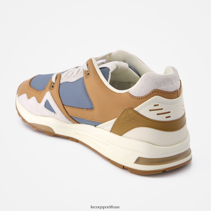 بني رجال حذاء LCS R1000 ريبستوب بني Le Coq Sportif أحذية 2684VH530