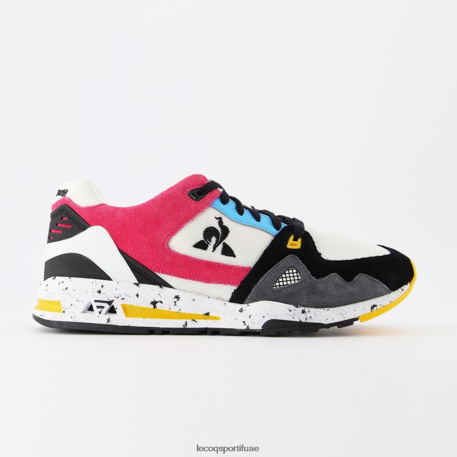 أبيض رجال حذاء LCS R1000 التسعينات الأبيض Le Coq Sportif أحذية 2684VH581
