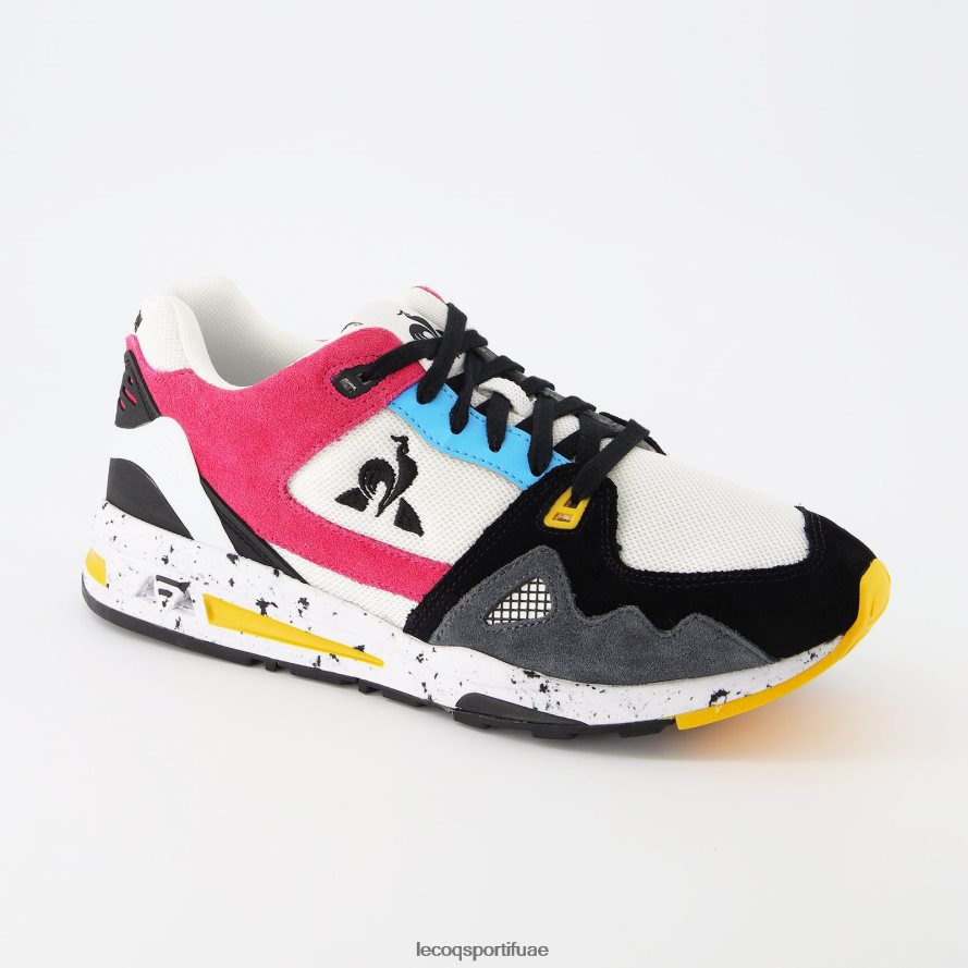 أبيض رجال حذاء LCS R1000 التسعينات الأبيض Le Coq Sportif أحذية 2684VH581