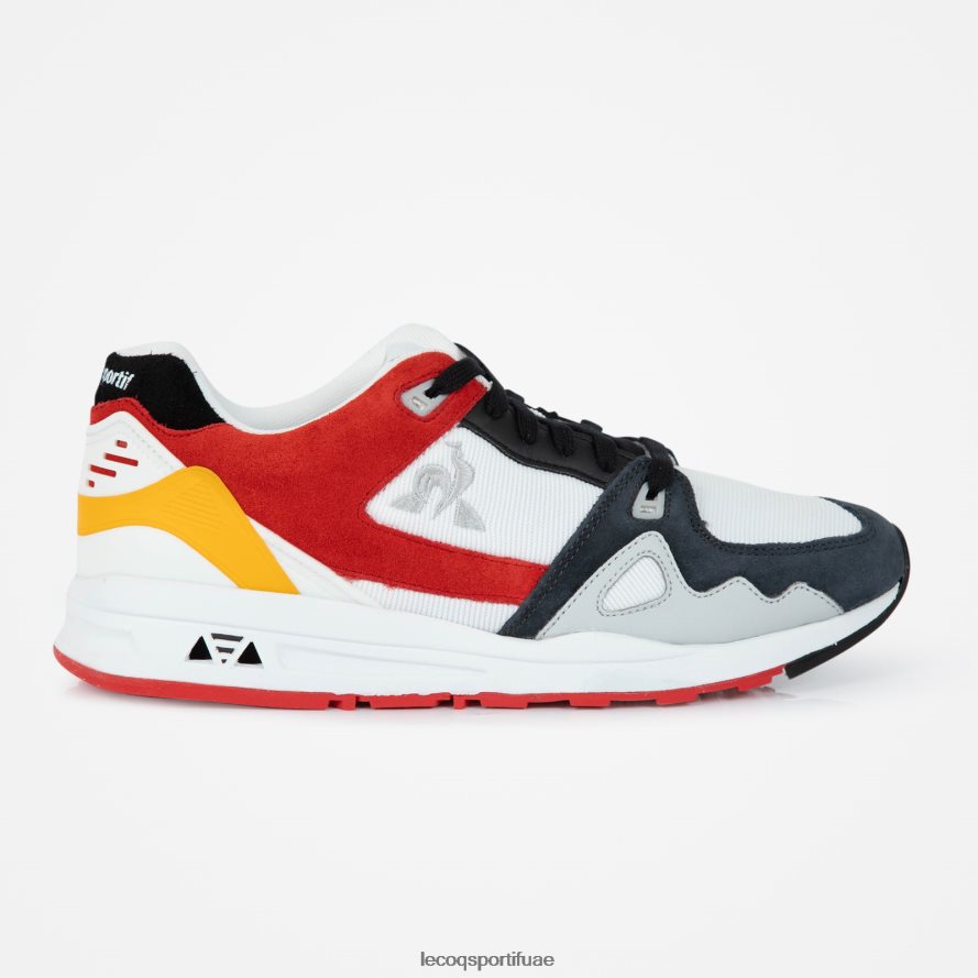 أبيض رجال حذاء LCS R1000 الألوان الأبيض Le Coq Sportif أحذية 2684VH586