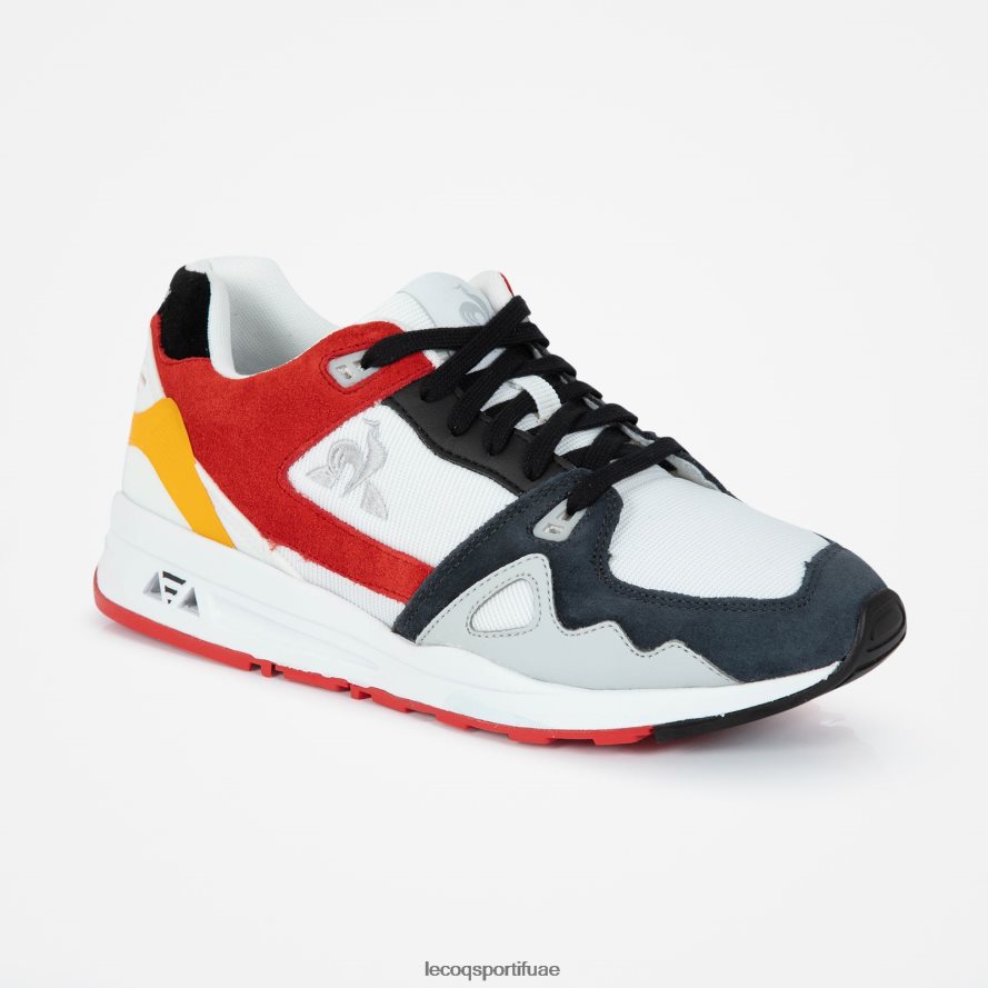 أبيض رجال حذاء LCS R1000 الألوان الأبيض Le Coq Sportif أحذية 2684VH586