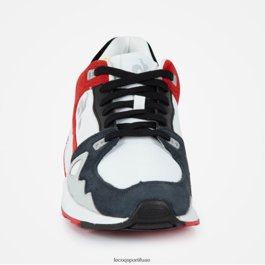 أبيض رجال حذاء LCS R1000 الألوان الأبيض Le Coq Sportif أحذية 2684VH586