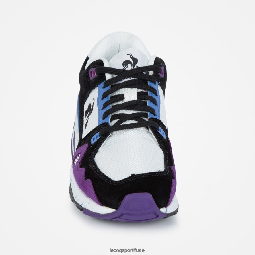 أبيض نحيف حذاء LCS R1000 W التسعينات الأبيض Le Coq Sportif أحذية 2684VH635