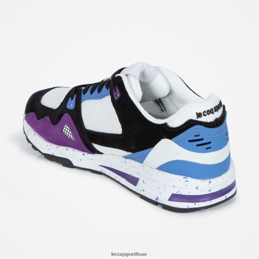 أبيض نحيف حذاء LCS R1000 W التسعينات الأبيض Le Coq Sportif أحذية 2684VH635