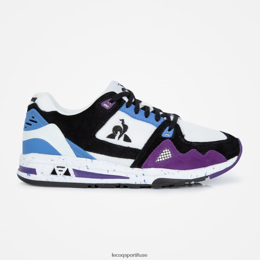 أبيض نحيف حذاء LCS R1000 W التسعينات الأبيض Le Coq Sportif أحذية 2684VH635