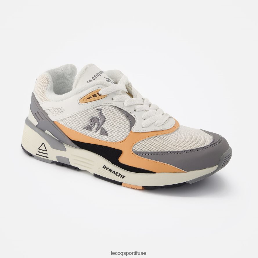 أبيض رجال حذاء LCS R1100 باللون الأبيض Le Coq Sportif أحذية 2684VH261
