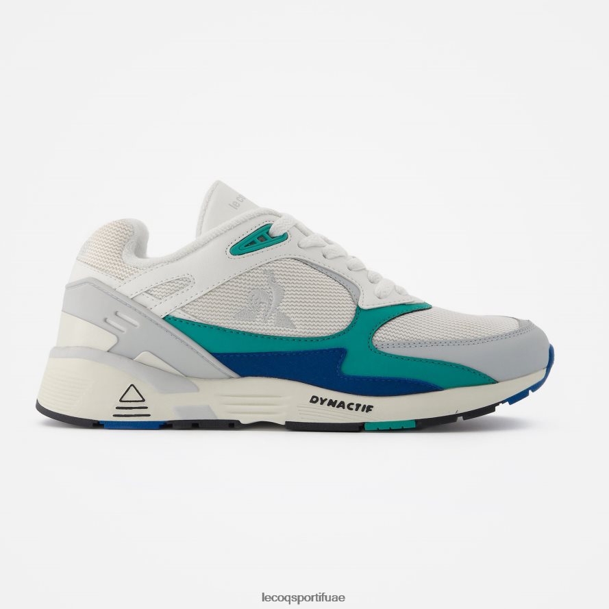 أبيض رجال حذاء LCS R1100 باللون الأبيض Le Coq Sportif أحذية 2684VH262