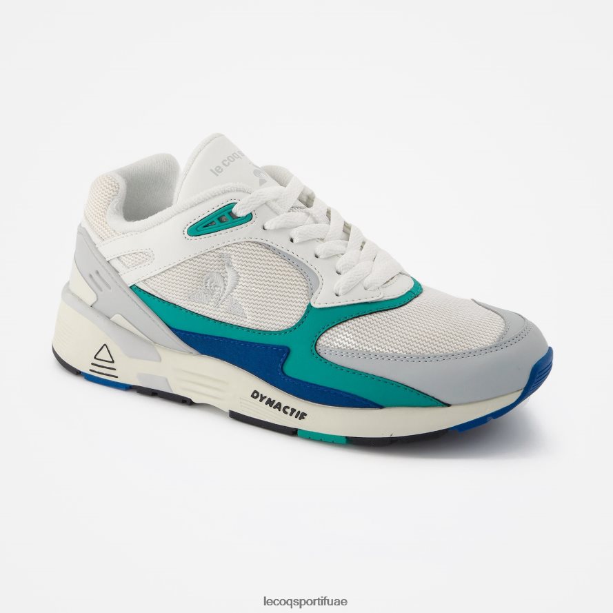 أبيض رجال حذاء LCS R1100 باللون الأبيض Le Coq Sportif أحذية 2684VH262