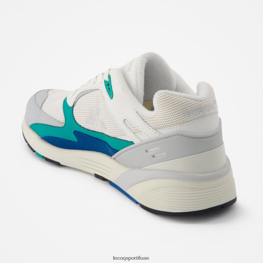 أبيض رجال حذاء LCS R1100 باللون الأبيض Le Coq Sportif أحذية 2684VH262