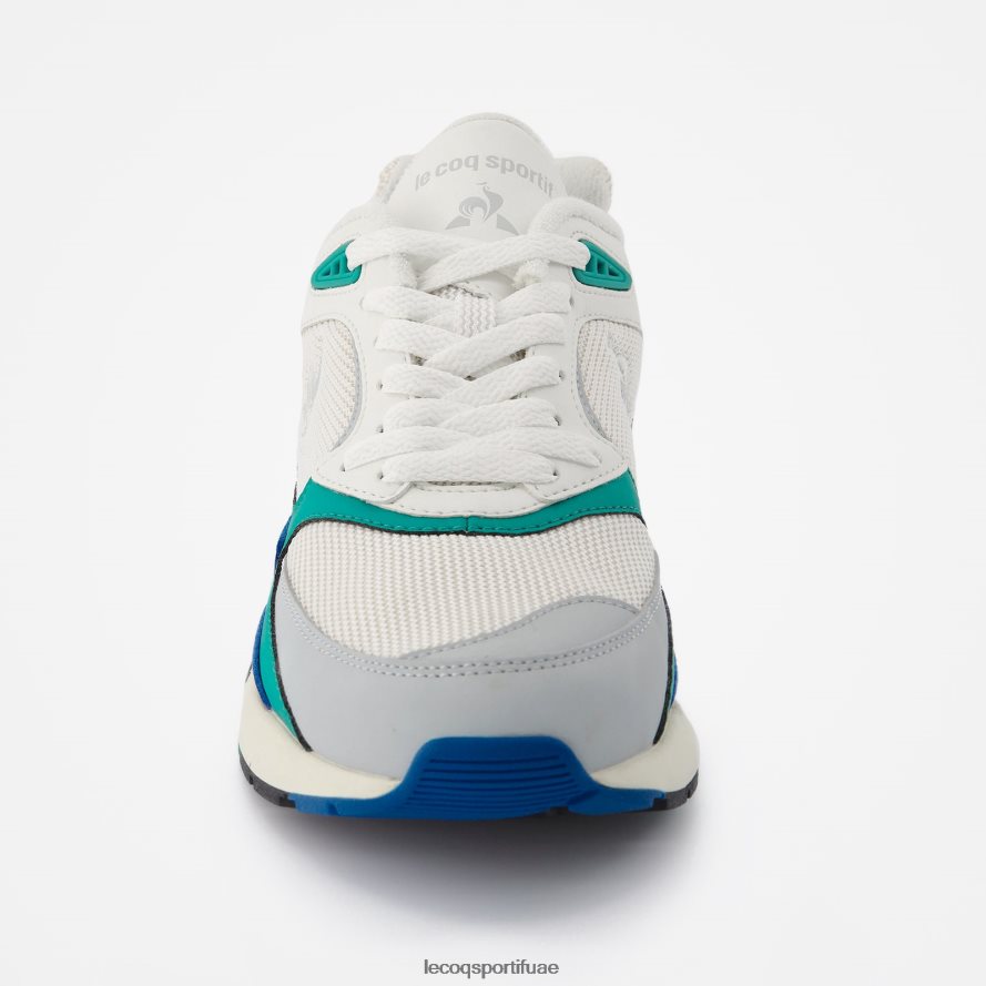 أبيض رجال حذاء LCS R1100 باللون الأبيض Le Coq Sportif أحذية 2684VH262