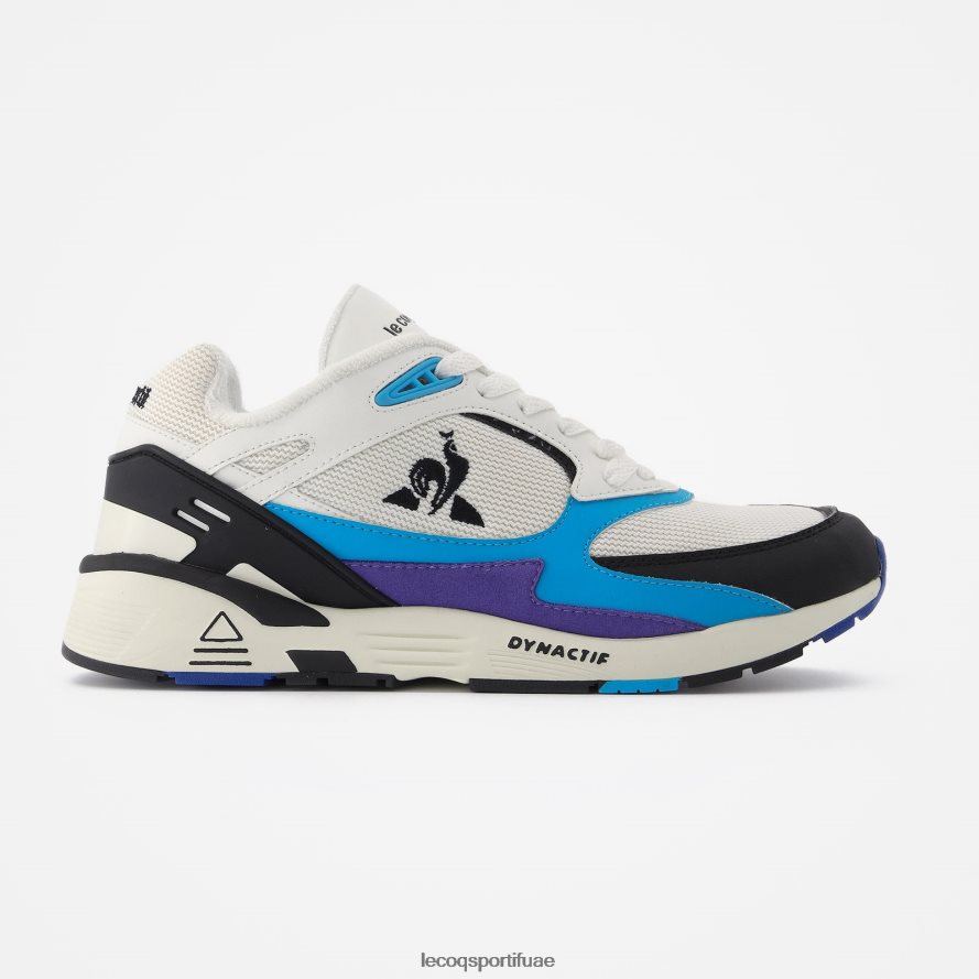 أبيض رجال حذاء LCS R1100 باللون الأبيض Le Coq Sportif أحذية 2684VH263