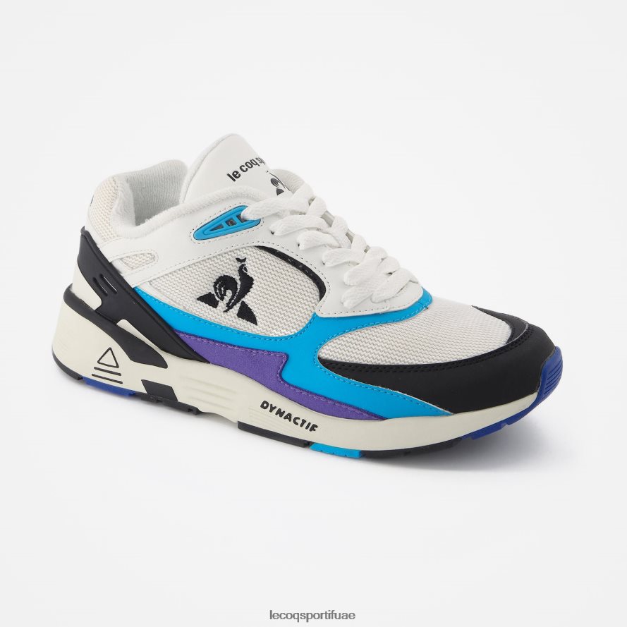 أبيض رجال حذاء LCS R1100 باللون الأبيض Le Coq Sportif أحذية 2684VH263