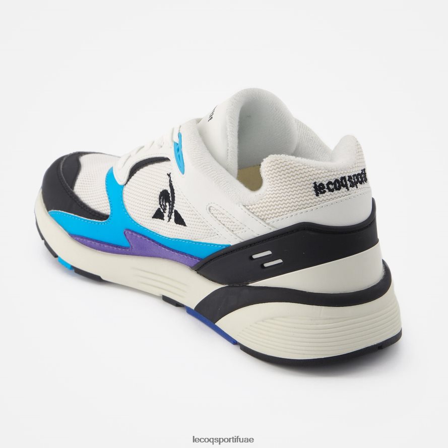 أبيض رجال حذاء LCS R1100 باللون الأبيض Le Coq Sportif أحذية 2684VH263