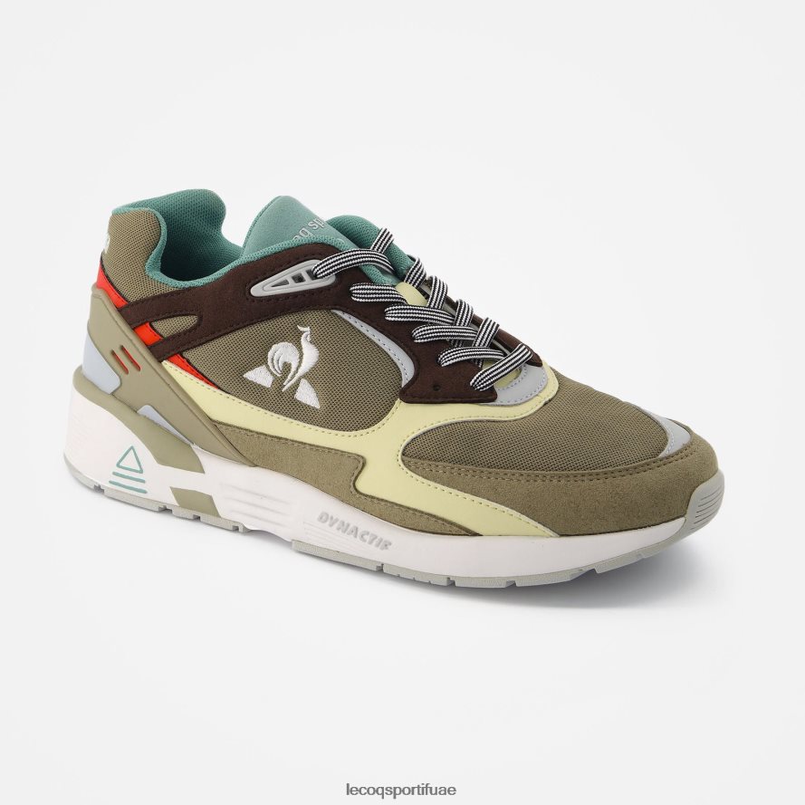 بني رجال حذاء LCS R1100 ستريت بني Le Coq Sportif أحذية 2684VH537