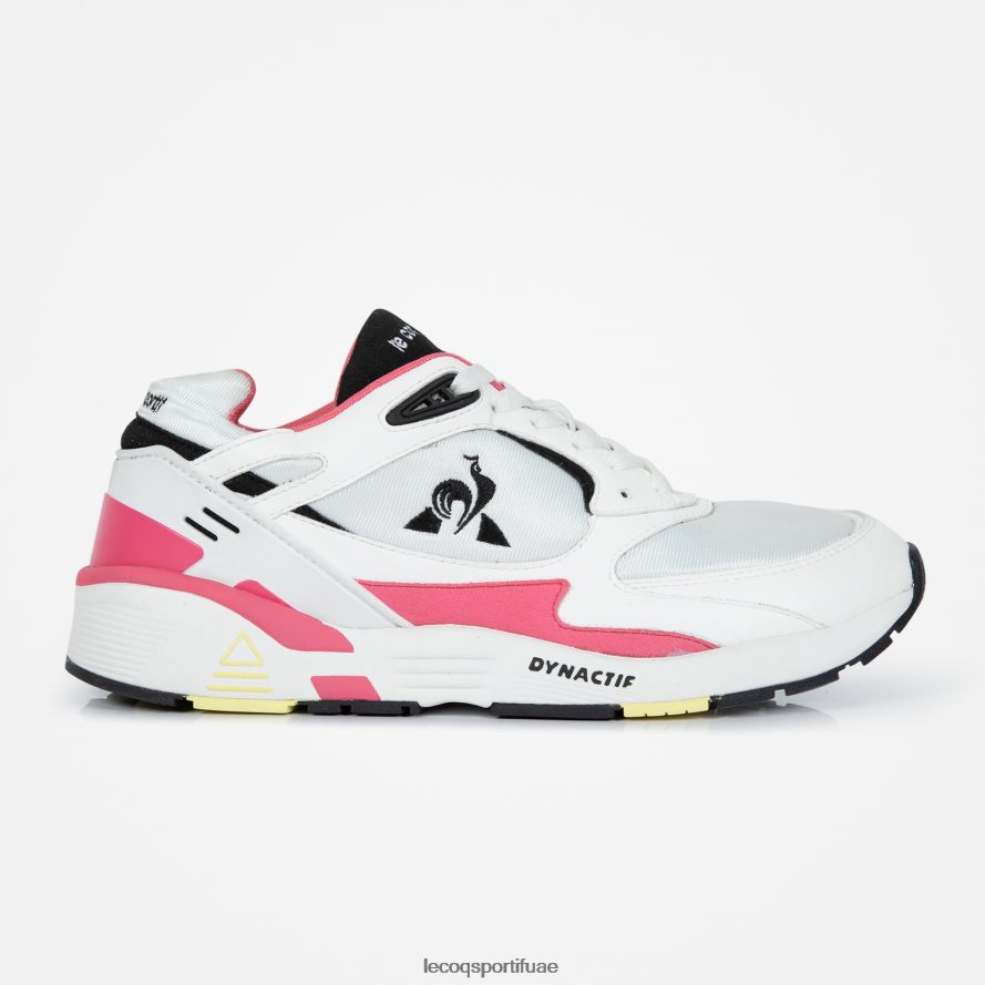 أبيض رجال حذاء LCS R1100 التسعينات الأبيض Le Coq Sportif أحذية 2684VH576