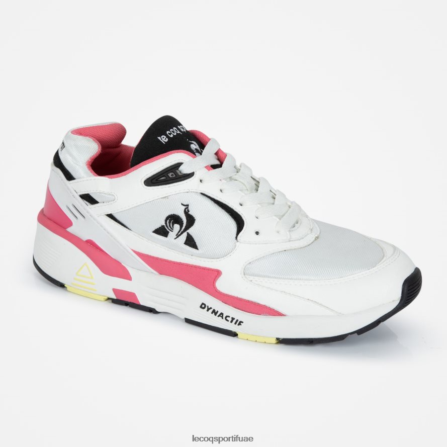 أبيض رجال حذاء LCS R1100 التسعينات الأبيض Le Coq Sportif أحذية 2684VH576