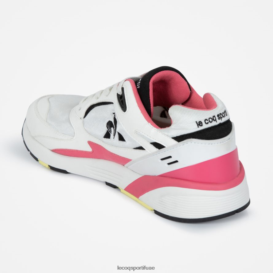 أبيض رجال حذاء LCS R1100 التسعينات الأبيض Le Coq Sportif أحذية 2684VH576