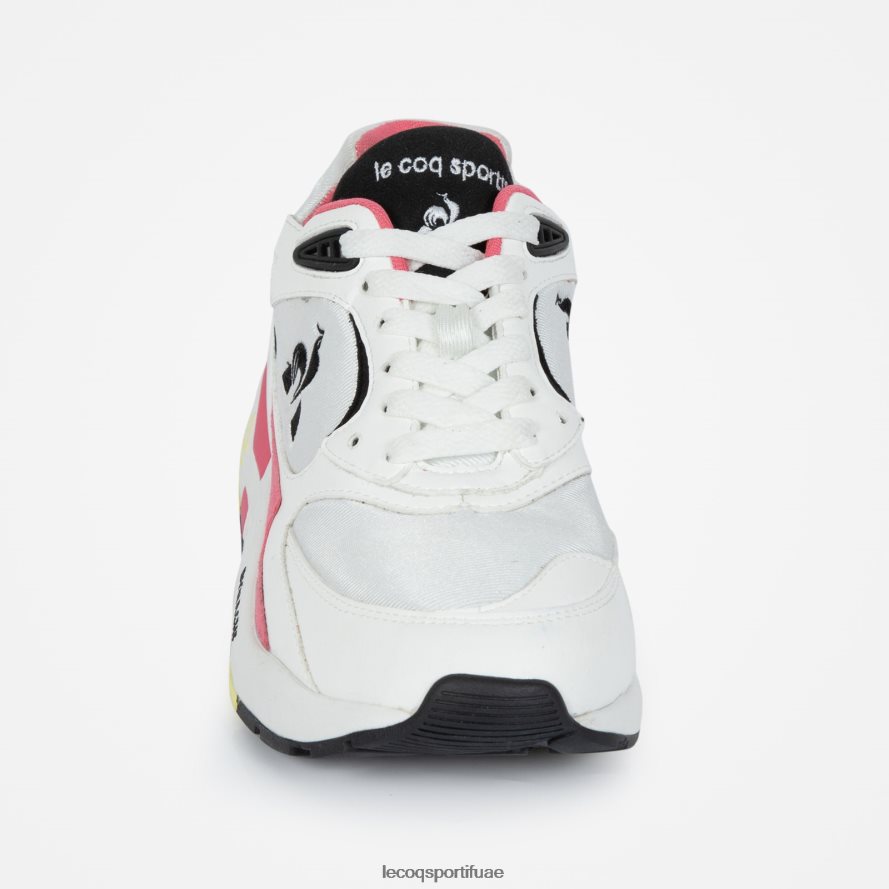 أبيض رجال حذاء LCS R1100 التسعينات الأبيض Le Coq Sportif أحذية 2684VH576
