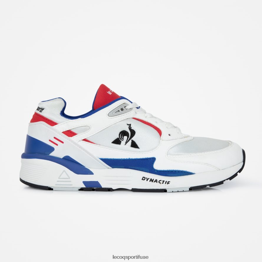 أبيض رجال حذاء LCS R1100 التسعينات الأبيض Le Coq Sportif أحذية 2684VH577