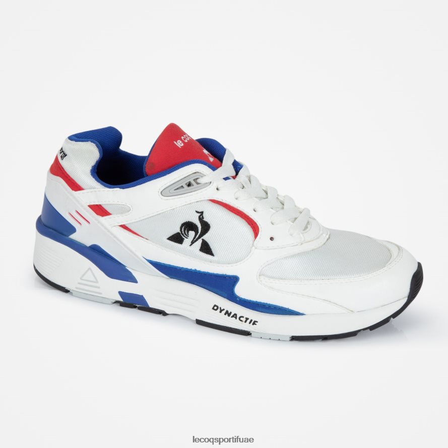 أبيض رجال حذاء LCS R1100 التسعينات الأبيض Le Coq Sportif أحذية 2684VH577