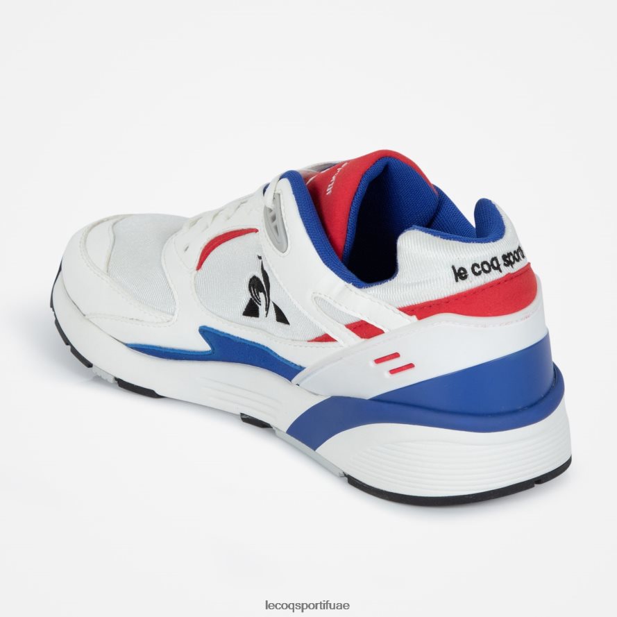 أبيض رجال حذاء LCS R1100 التسعينات الأبيض Le Coq Sportif أحذية 2684VH577