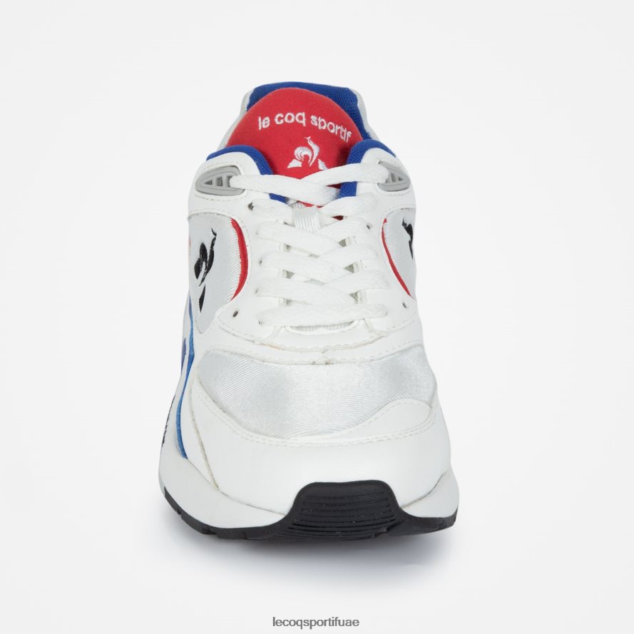 أبيض رجال حذاء LCS R1100 التسعينات الأبيض Le Coq Sportif أحذية 2684VH577