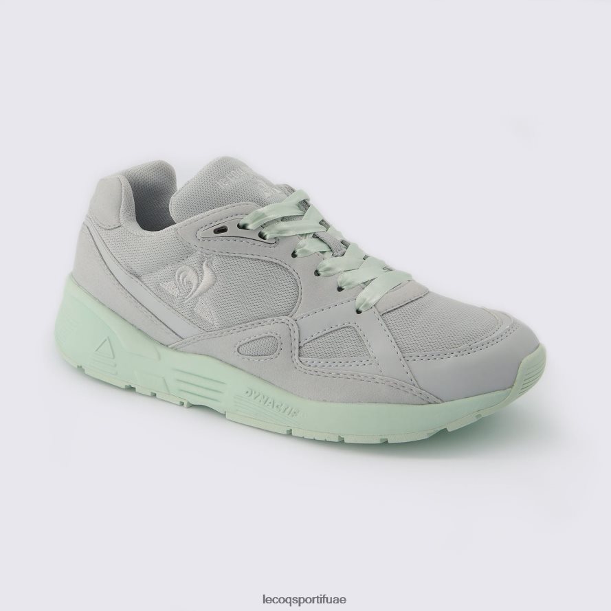 رمادي نحيف حذاء LCS R850 W رمادي ساتان للشارع Le Coq Sportif أحذية 2684VH620