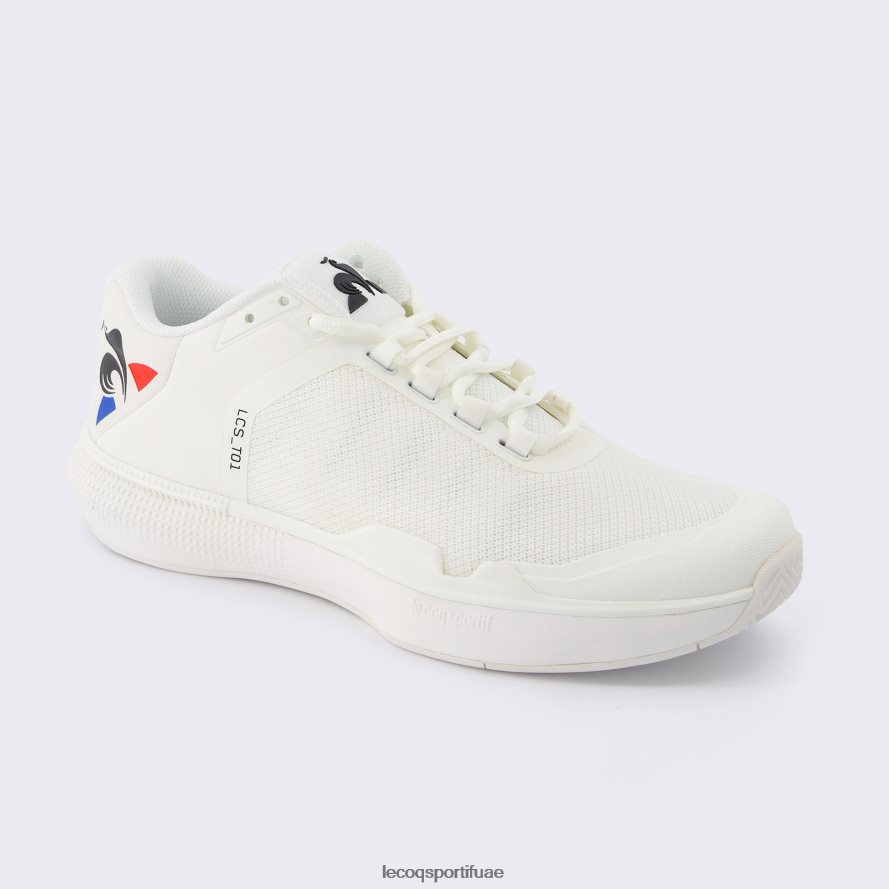 أبيض رجال حذاء فيوتشر LCS T01 باللون الأبيض Le Coq Sportif أحذية 2684VH591