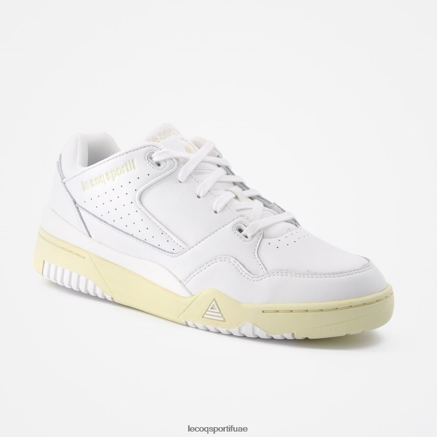 أبيض رجال حذاء LCS T1000 باللون الأبيض Le Coq Sportif أحذية 2684VH264