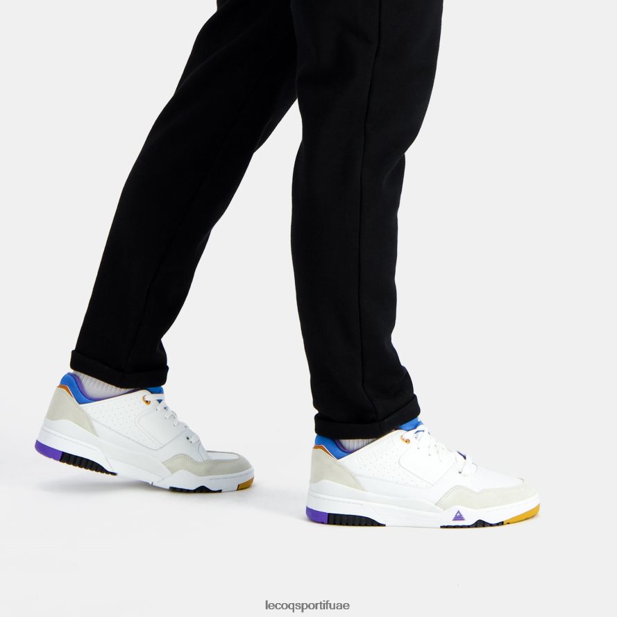 أبيض رجال حذاء LCS T1000 ماونتن وايت Le Coq Sportif أحذية 2684VH549