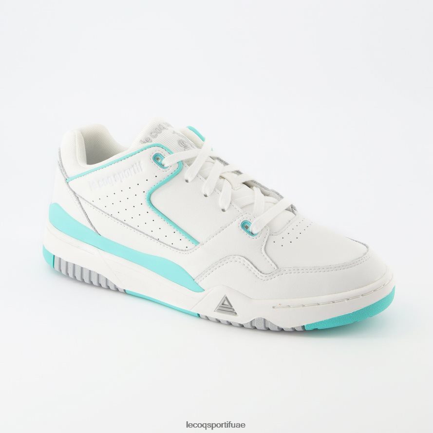 أبيض رجال حذاء LCS T1000 التسعينات الأبيض Le Coq Sportif أحذية 2684VH578