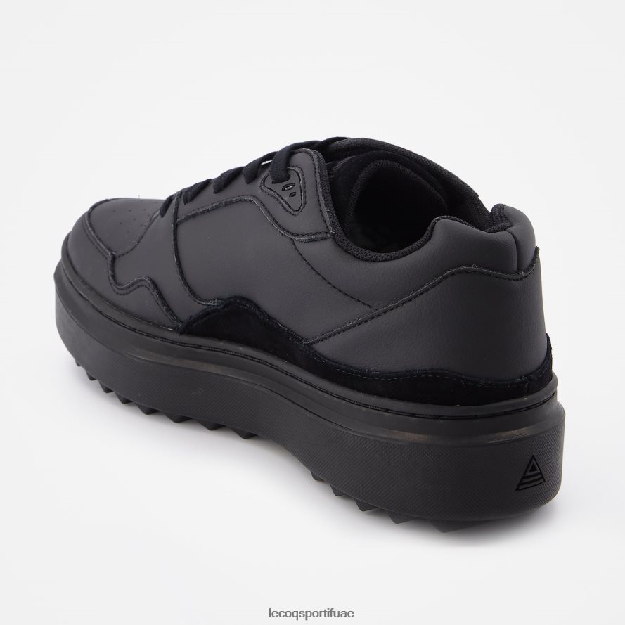 أسود نحيف حذاء LCS T2000 W باللون الأسود Le Coq Sportif أحذية 2684VH626