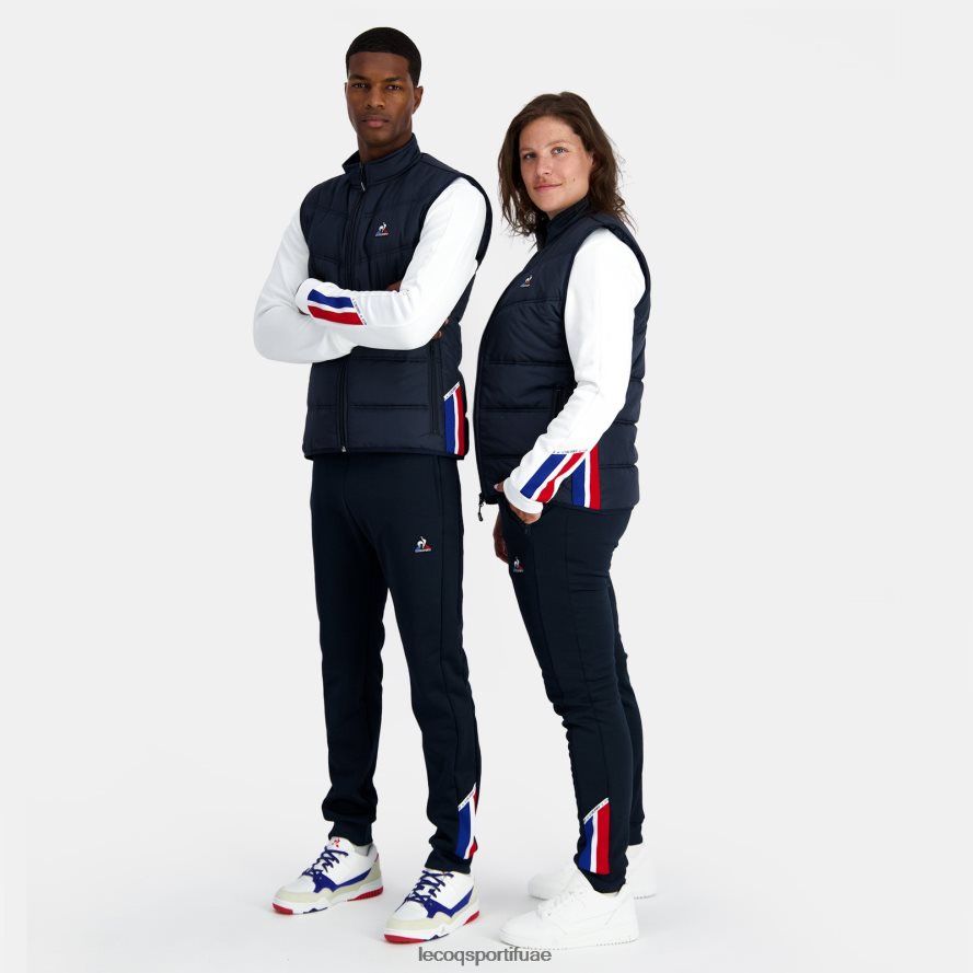 أزرق رجال سترة بلا أكمام للجنسين باللون الأزرق Le Coq Sportif ملابس 2684VH118