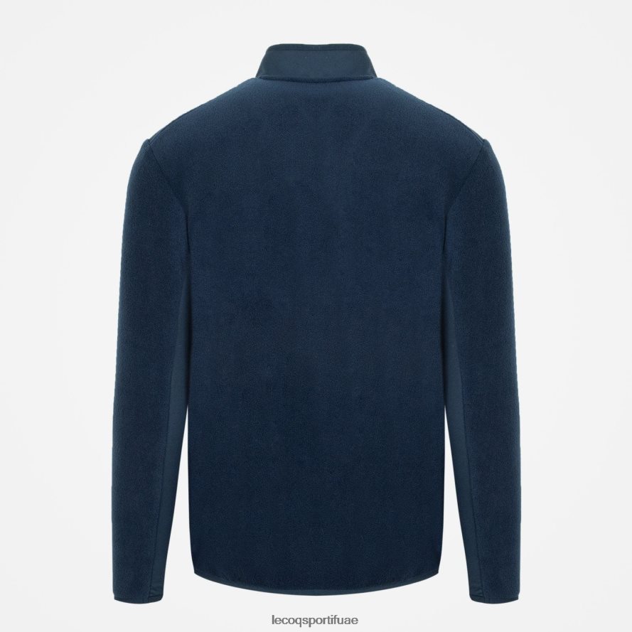 أزرق رجال سترة قطبية زرقاء Le Coq Sportif ملابس 2684VH122