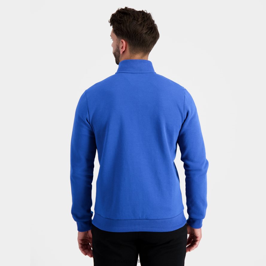 أزرق رجال البلوز مضغوط الأزرق Le Coq Sportif ملابس 2684VH12