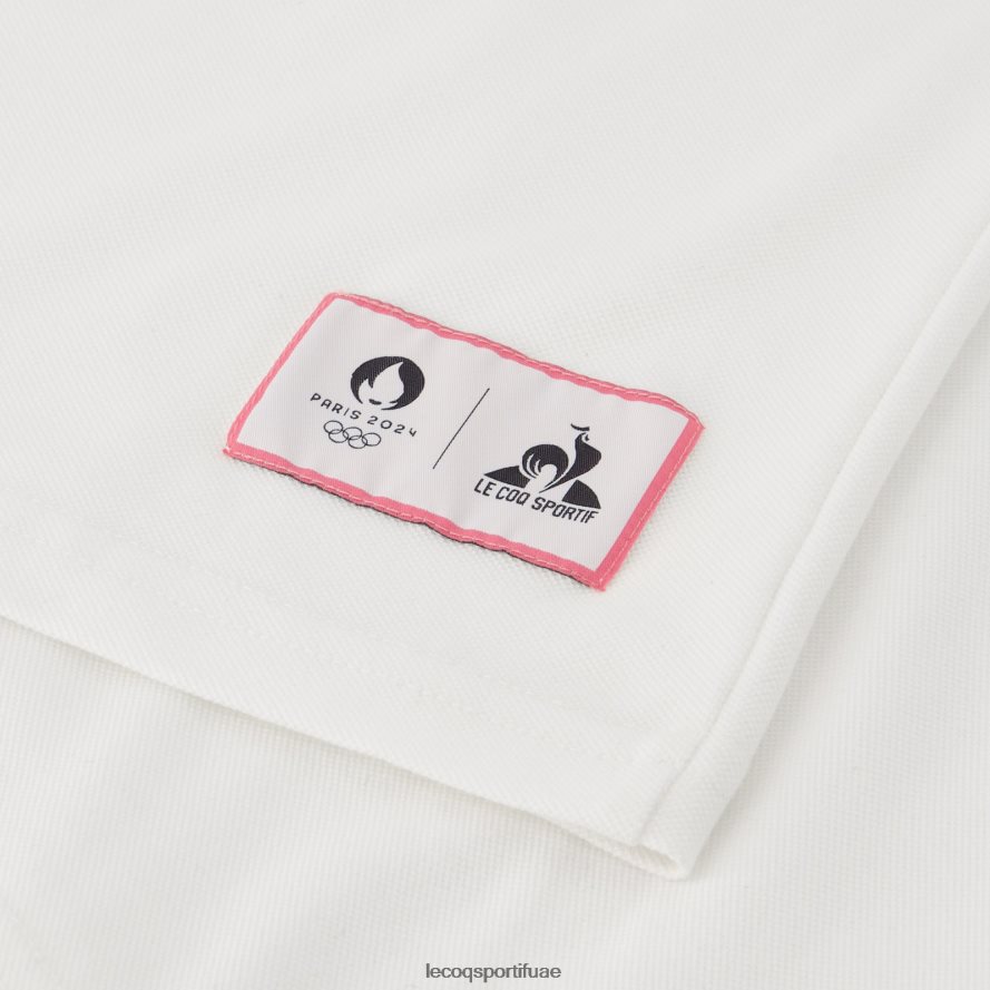 أبيض رجال بولو أبيض Le Coq Sportif ملابس 2684VH130