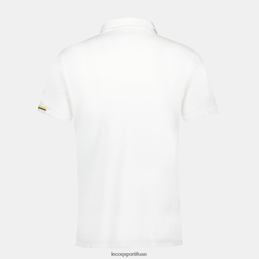 أبيض رجال بولو أبيض Le Coq Sportif ملابس 2684VH134