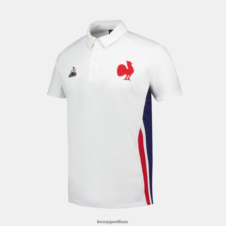 أبيض رجال بولو أبيض Le Coq Sportif ملابس 2684VH137