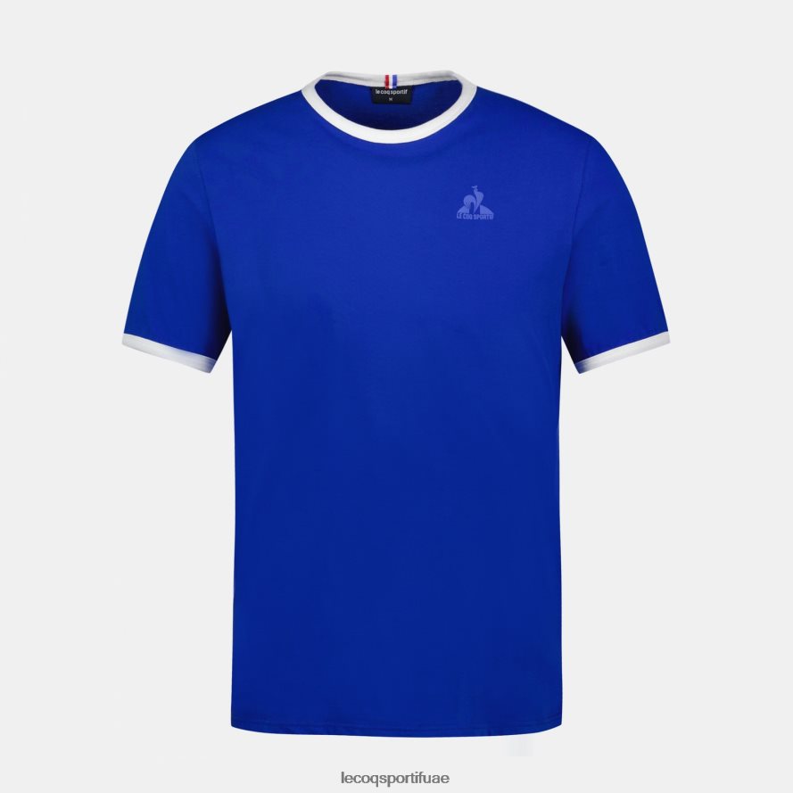 أزرق رجال أزياء تي شيرت أزرق Le Coq Sportif ملابس 2684VH139