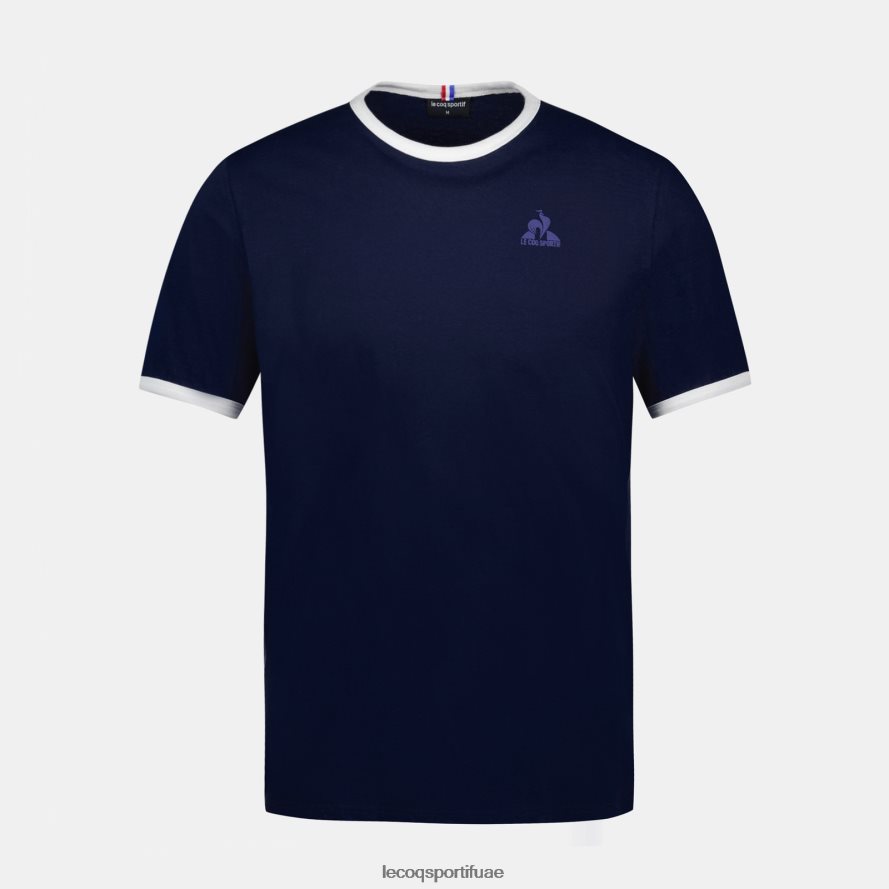 أزرق رجال أزياء تي شيرت أزرق Le Coq Sportif ملابس 2684VH143